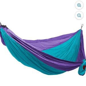 Grand Trunk Blue Quick-drying Outdoor Beach Single Parachute Hammock